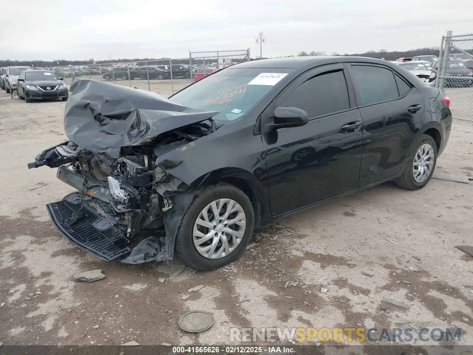 2 Фотография поврежденного автомобиля 5YFBURHE9KP894770 TOYOTA COROLLA 2019