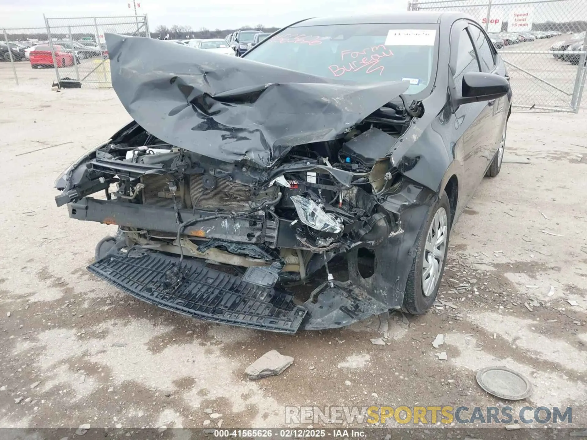 6 Фотография поврежденного автомобиля 5YFBURHE9KP894770 TOYOTA COROLLA 2019