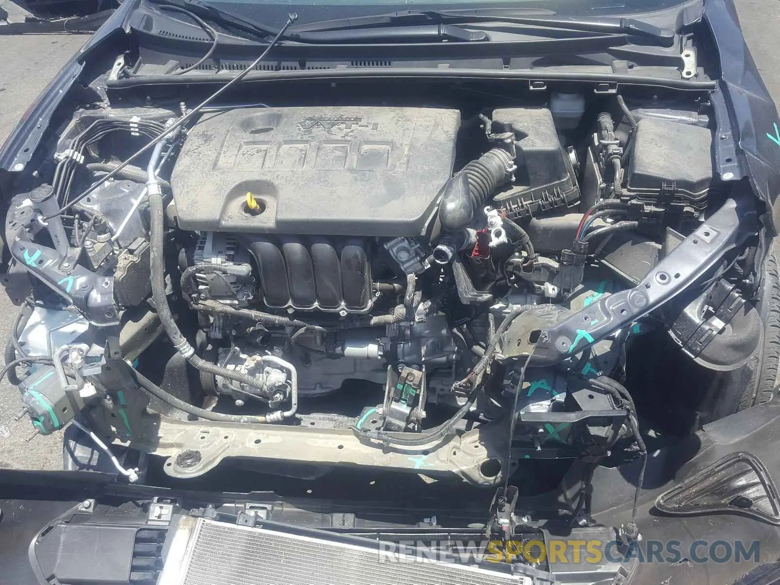 7 Photograph of a damaged car 5YFBURHE9KP897751 TOYOTA COROLLA 2019