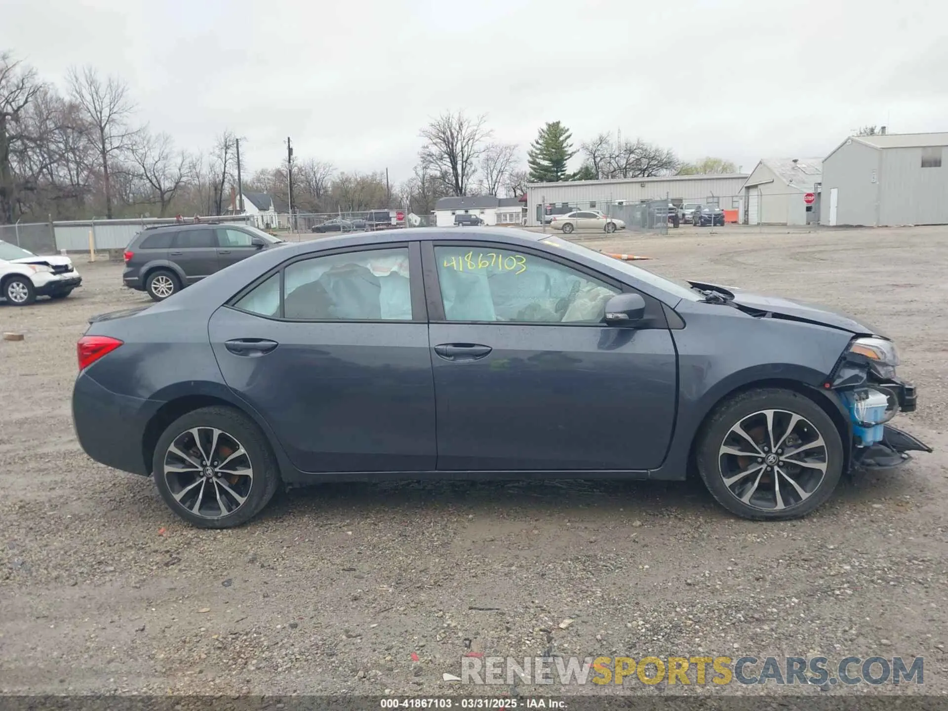 14 Photograph of a damaged car 5YFBURHE9KP898284 TOYOTA COROLLA 2019