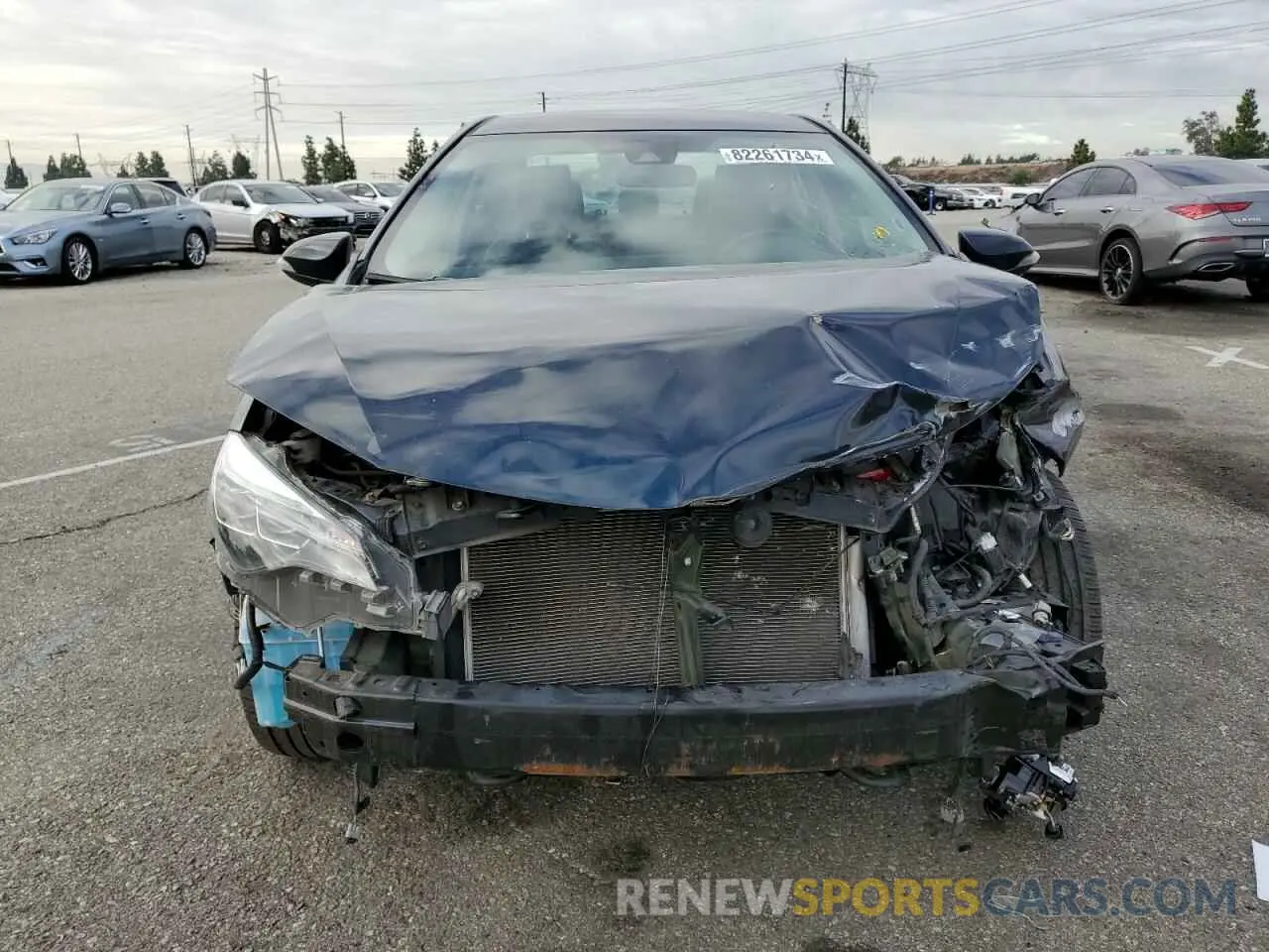 5 Photograph of a damaged car 5YFBURHE9KP899046 TOYOTA COROLLA 2019