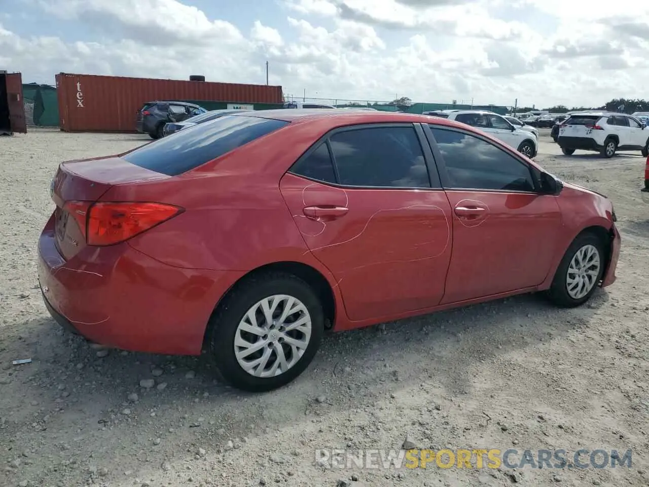 3 Photograph of a damaged car 5YFBURHE9KP899449 TOYOTA COROLLA 2019