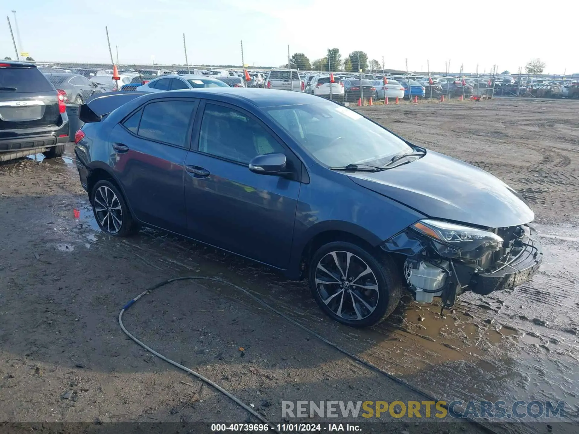 1 Photograph of a damaged car 5YFBURHE9KP899595 TOYOTA COROLLA 2019