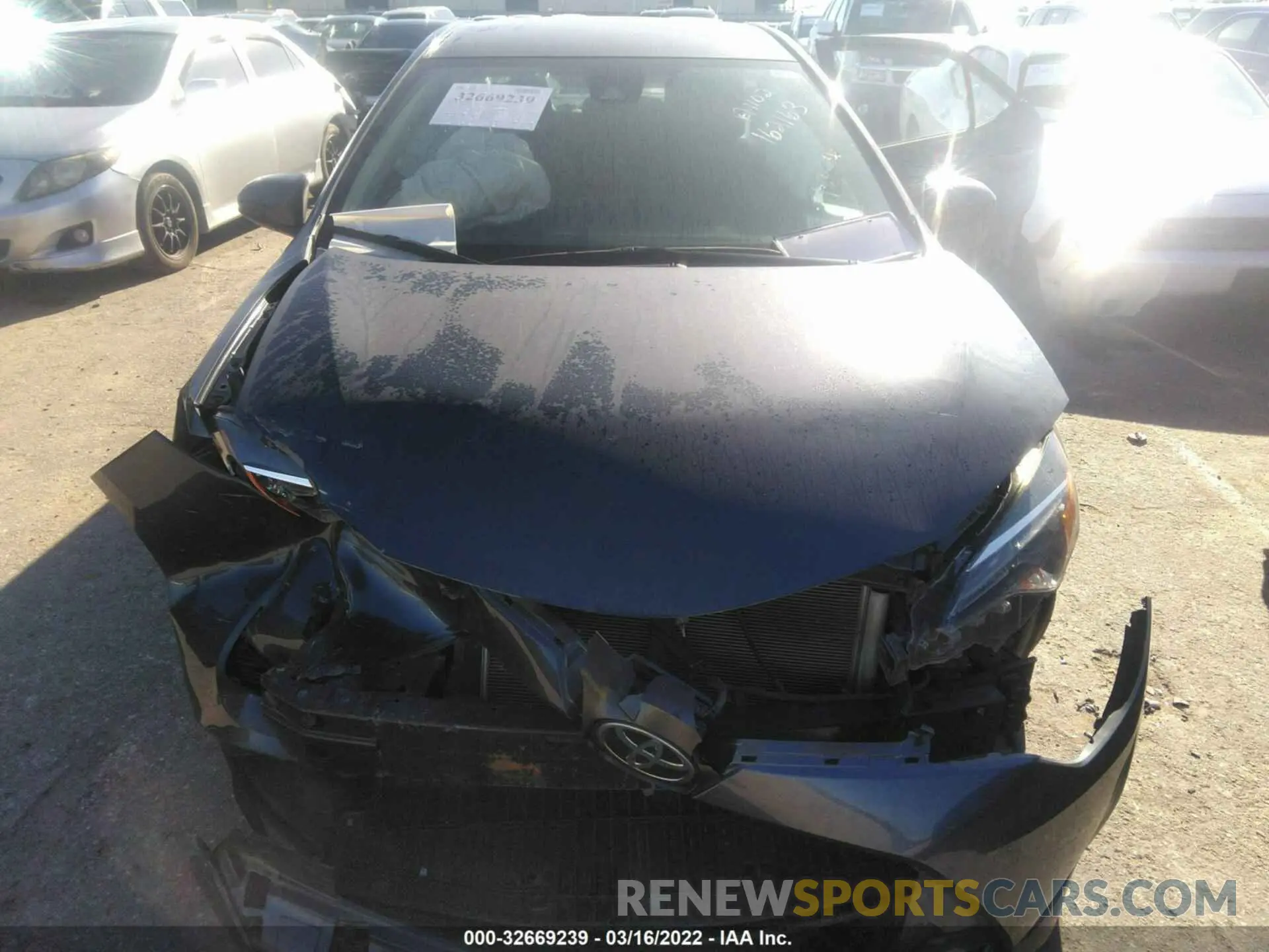 6 Photograph of a damaged car 5YFBURHE9KP902673 TOYOTA COROLLA 2019