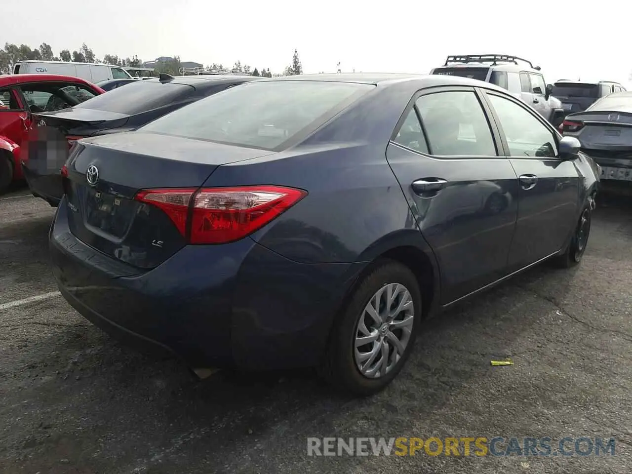 4 Photograph of a damaged car 5YFBURHE9KP904004 TOYOTA COROLLA 2019