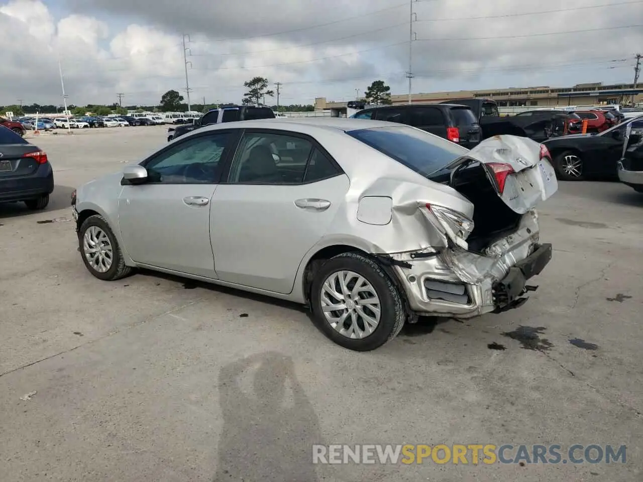 2 Фотография поврежденного автомобиля 5YFBURHE9KP909381 TOYOTA COROLLA 2019