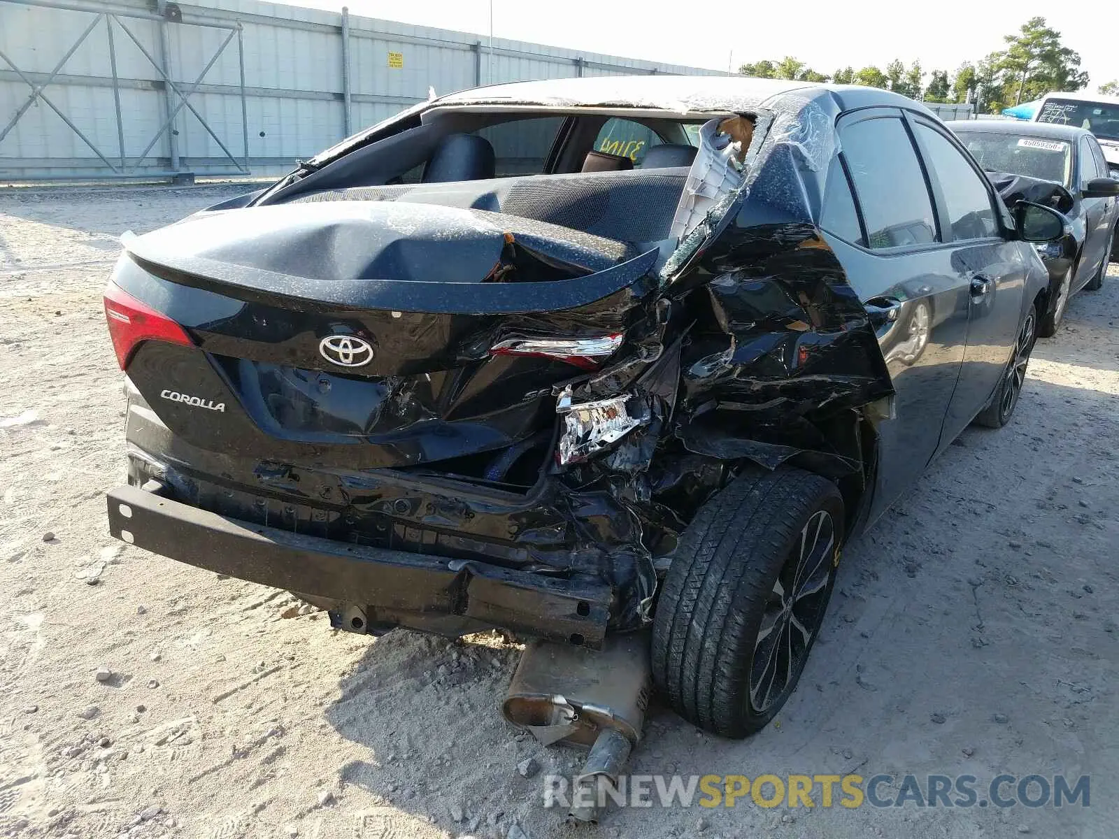 4 Photograph of a damaged car 5YFBURHE9KP912216 TOYOTA COROLLA 2019