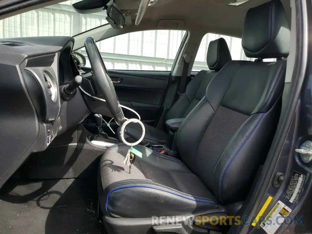 7 Photograph of a damaged car 5YFBURHE9KP917979 TOYOTA COROLLA 2019