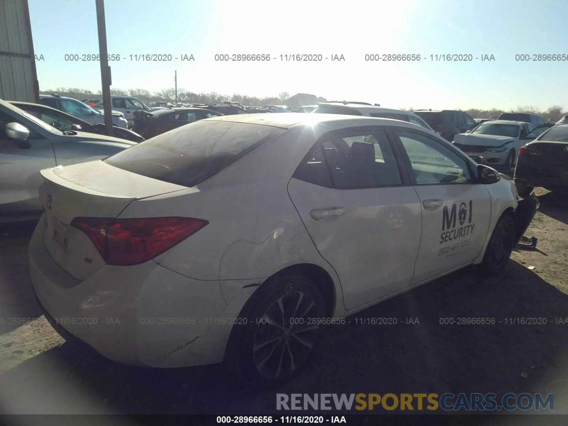 4 Photograph of a damaged car 5YFBURHE9KP920445 TOYOTA COROLLA 2019