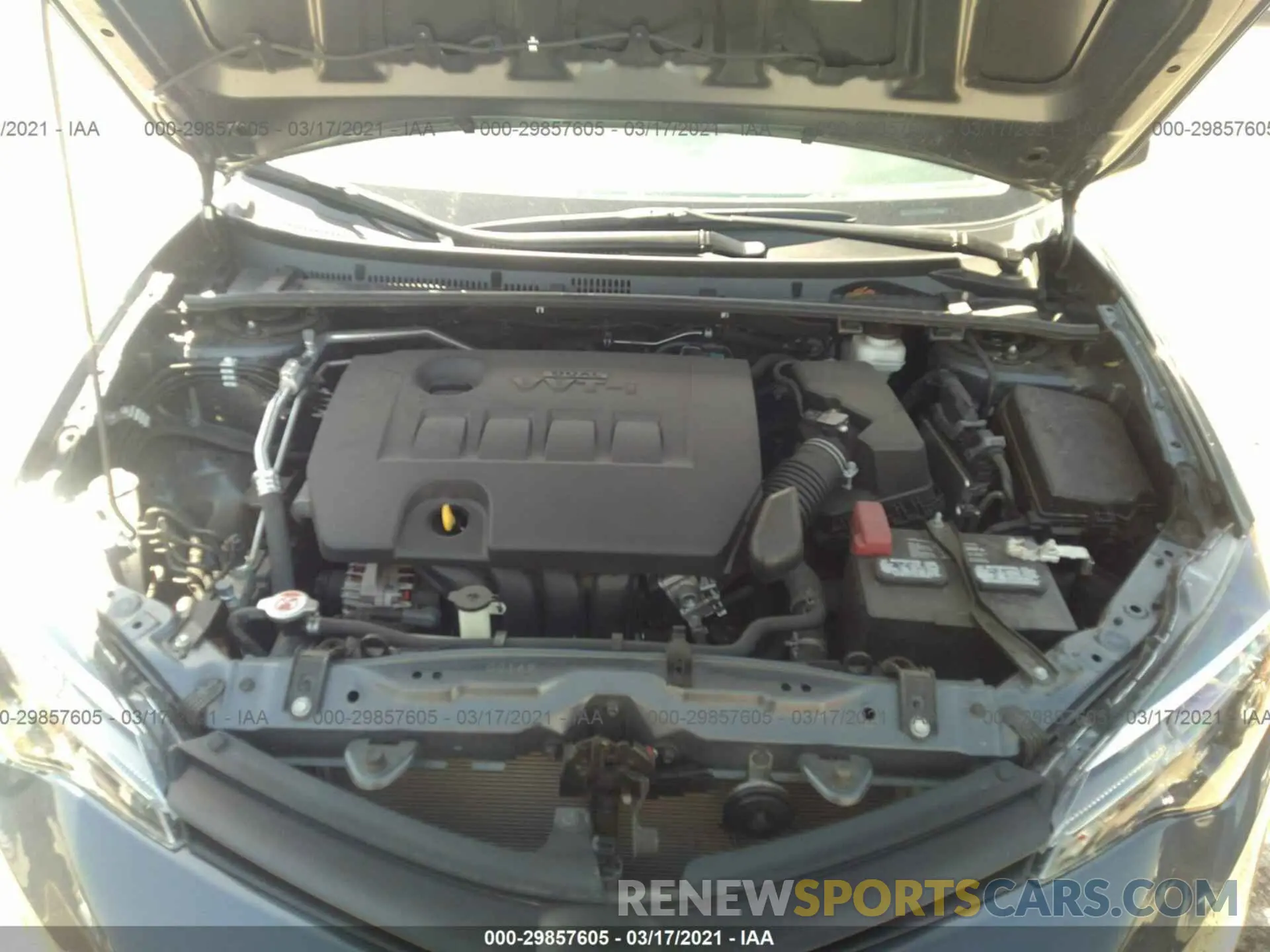 10 Photograph of a damaged car 5YFBURHE9KP925421 TOYOTA COROLLA 2019