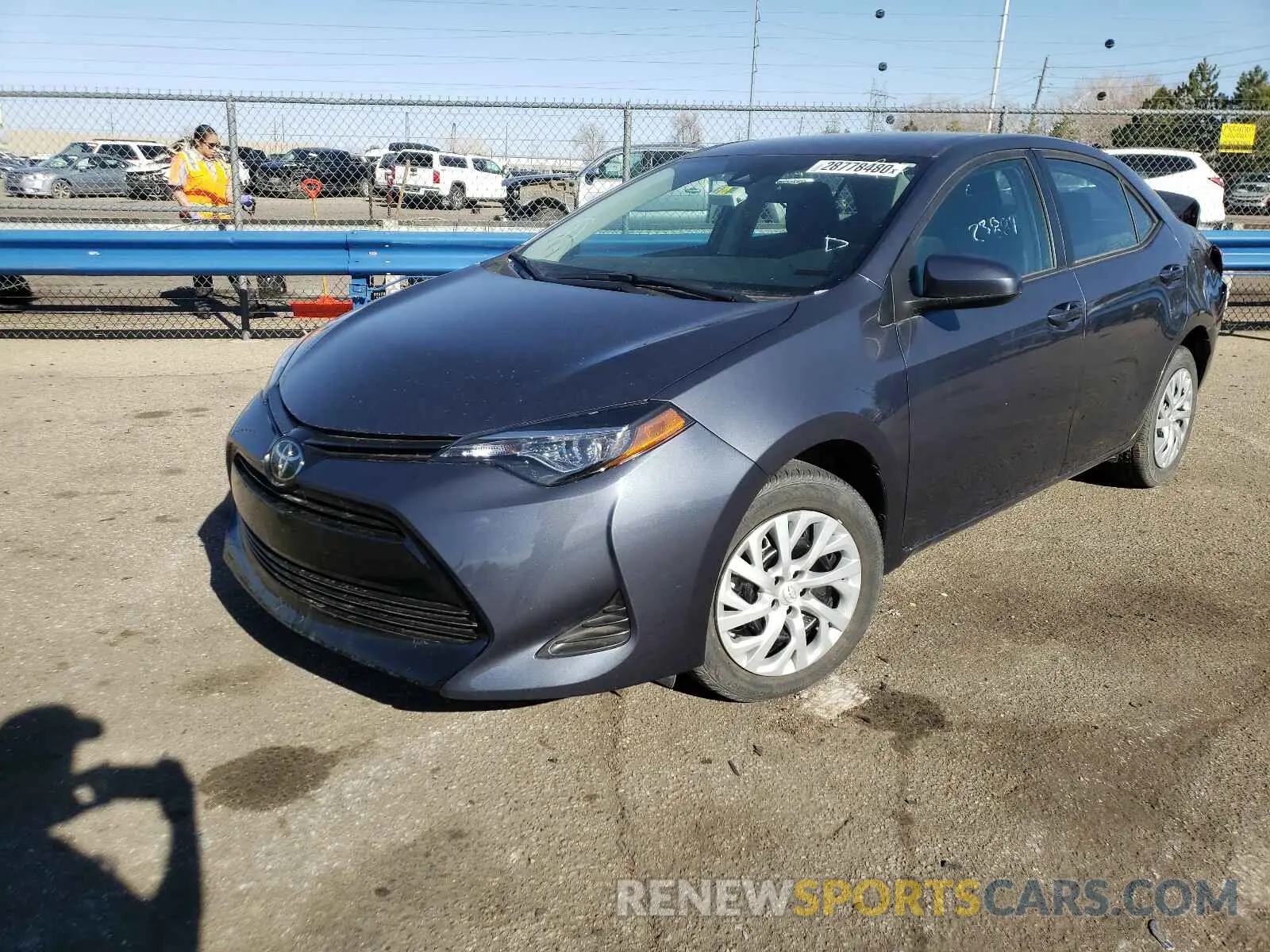 2 Photograph of a damaged car 5YFBURHE9KP928514 TOYOTA COROLLA 2019