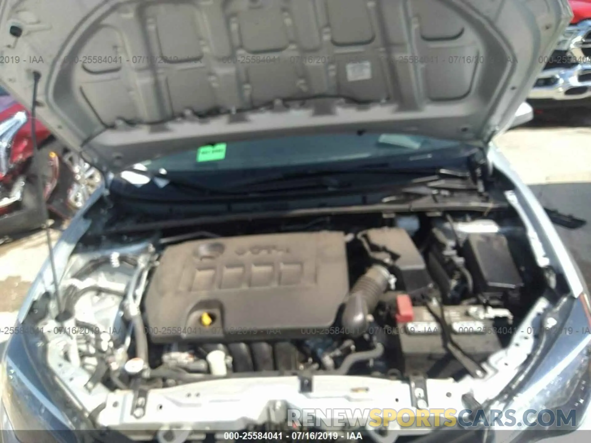 10 Photograph of a damaged car 5YFBURHE9KP931929 TOYOTA COROLLA 2019