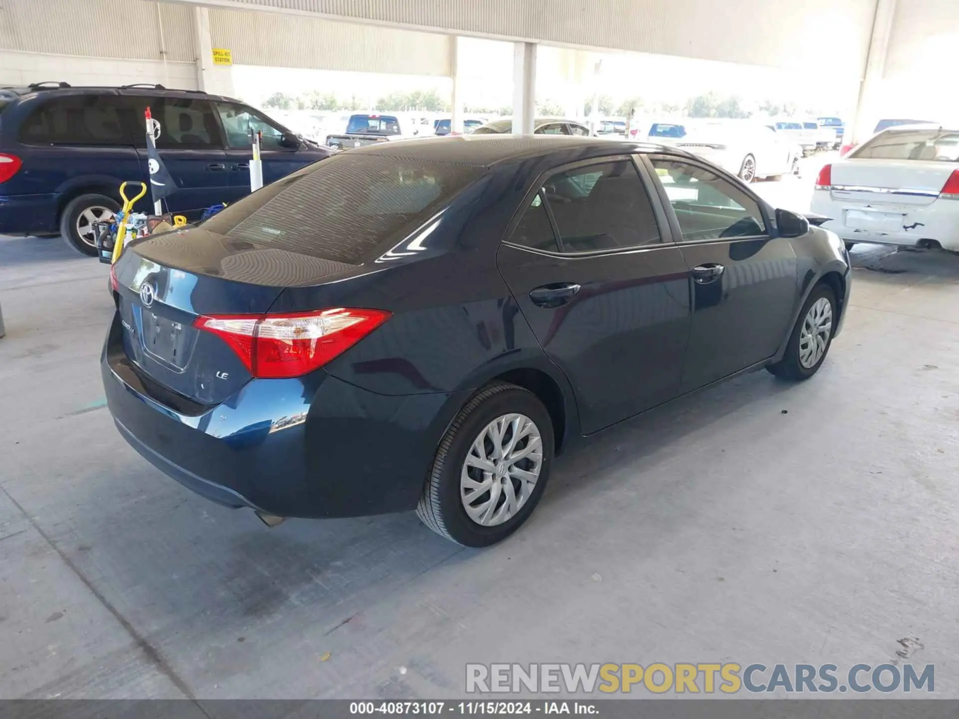 4 Фотография поврежденного автомобиля 5YFBURHE9KP936838 TOYOTA COROLLA 2019