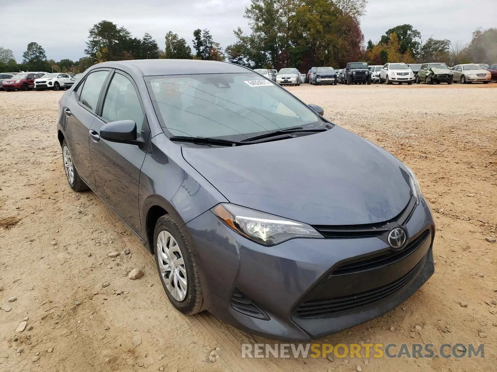 1 Photograph of a damaged car 5YFBURHE9KP939772 TOYOTA COROLLA 2019