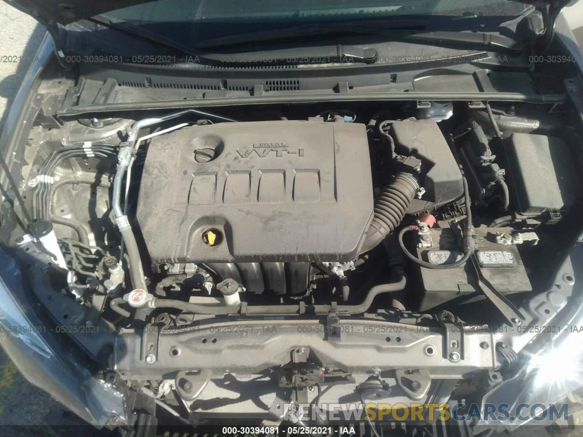 10 Photograph of a damaged car 5YFBURHE9KP940047 TOYOTA COROLLA 2019