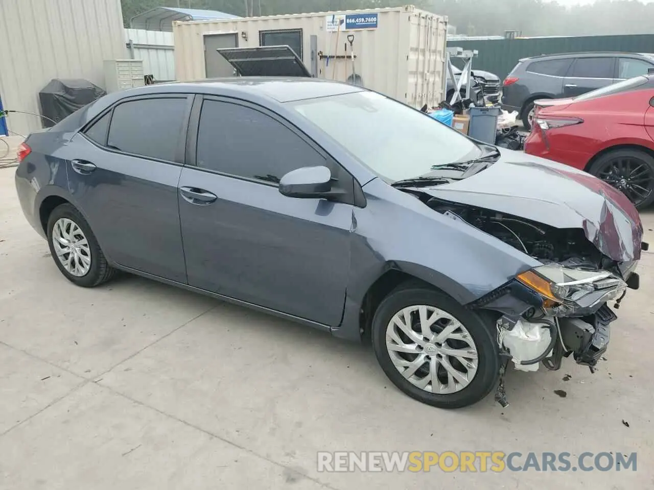 4 Фотография поврежденного автомобиля 5YFBURHE9KP941327 TOYOTA COROLLA 2019