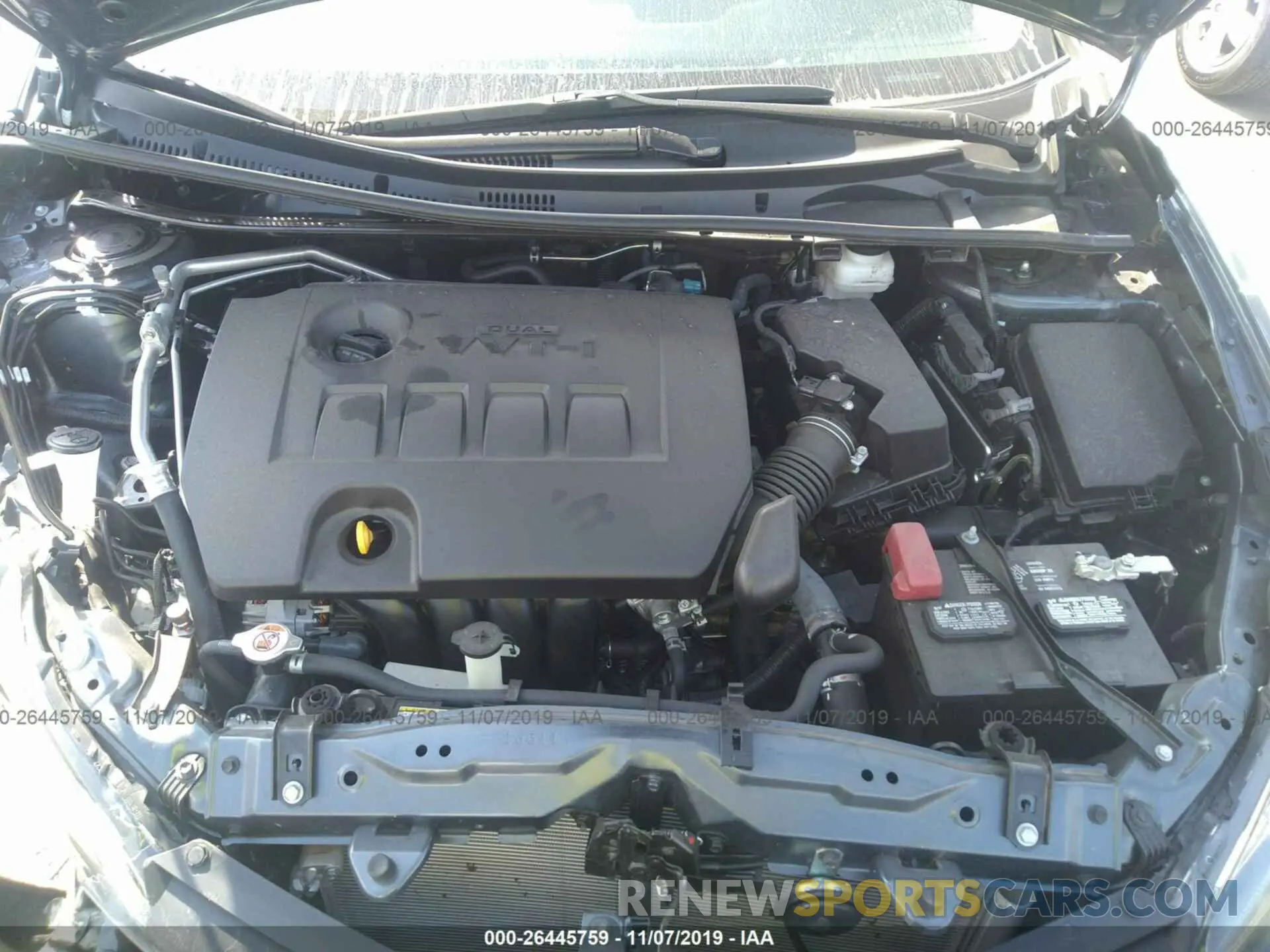 10 Photograph of a damaged car 5YFBURHE9KP941702 TOYOTA COROLLA 2019