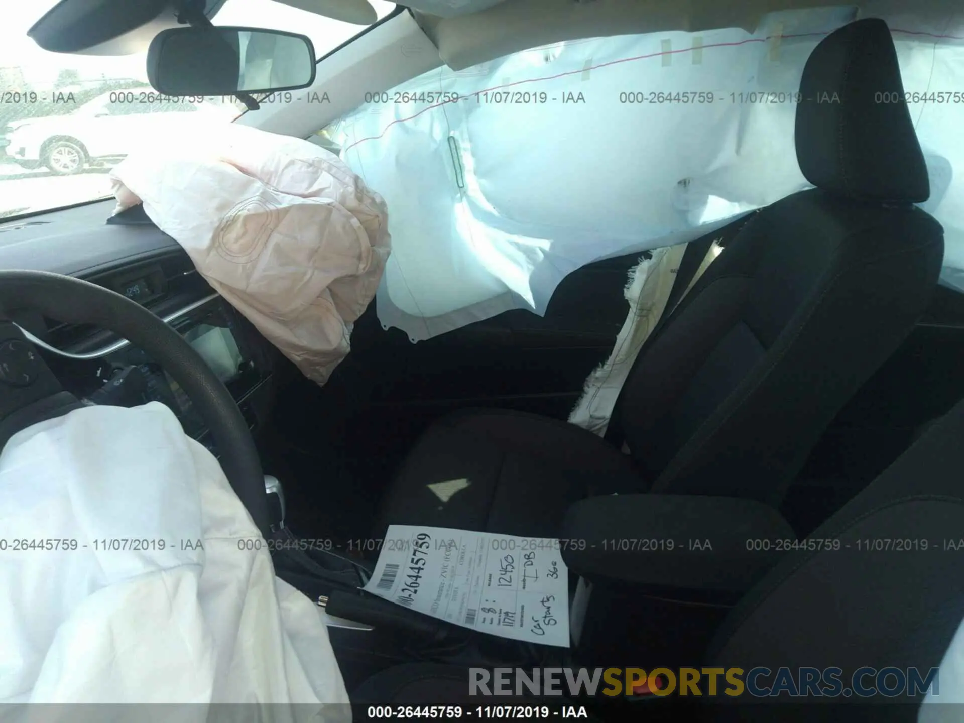 5 Photograph of a damaged car 5YFBURHE9KP941702 TOYOTA COROLLA 2019