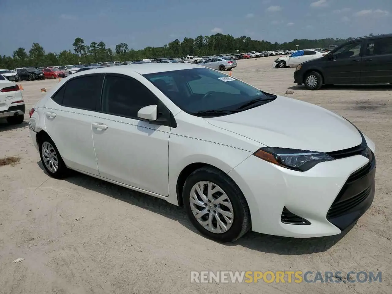 4 Photograph of a damaged car 5YFBURHE9KP943689 TOYOTA COROLLA 2019