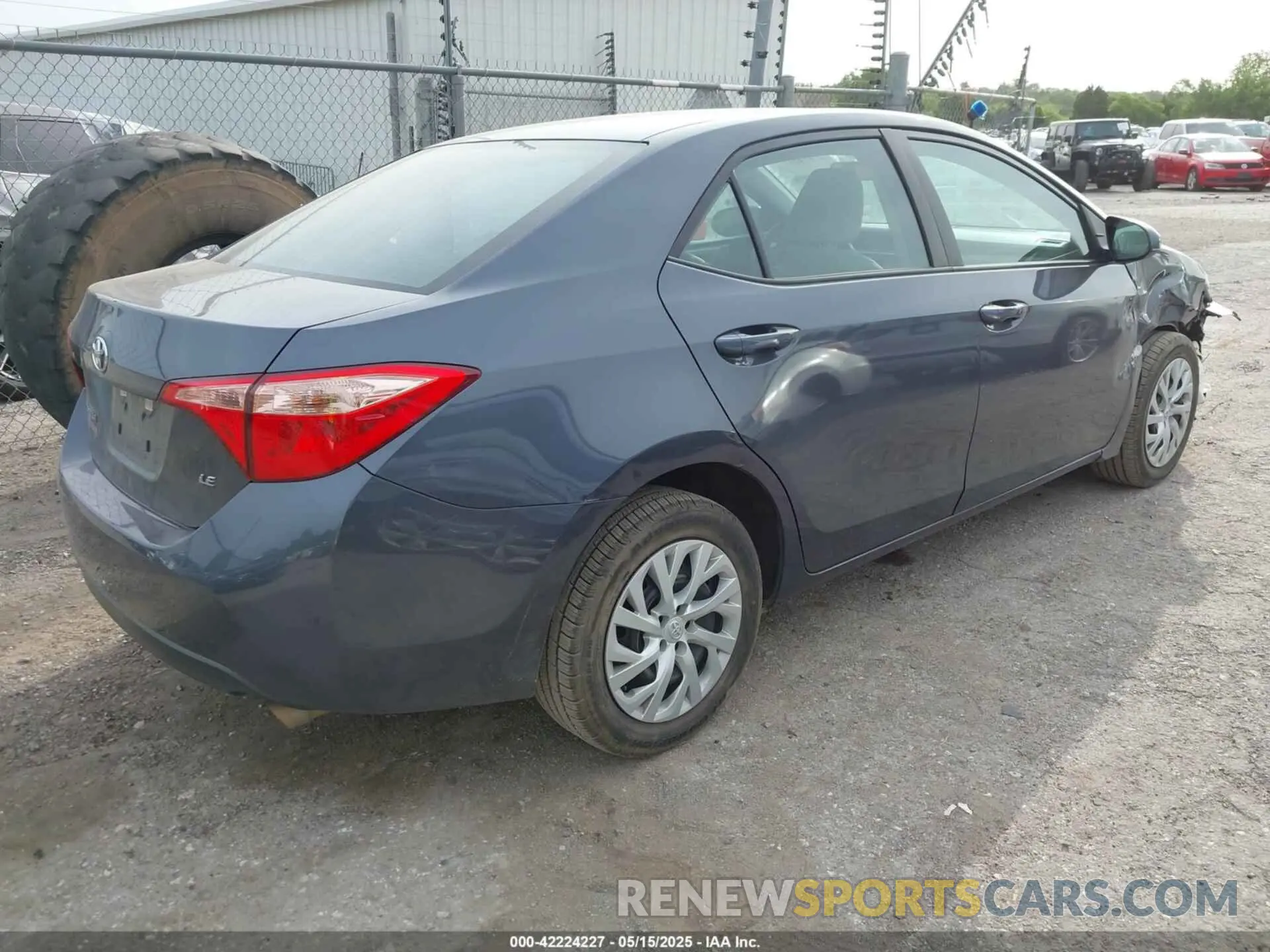 4 Photograph of a damaged car 5YFBURHEXKP863852 TOYOTA COROLLA 2019