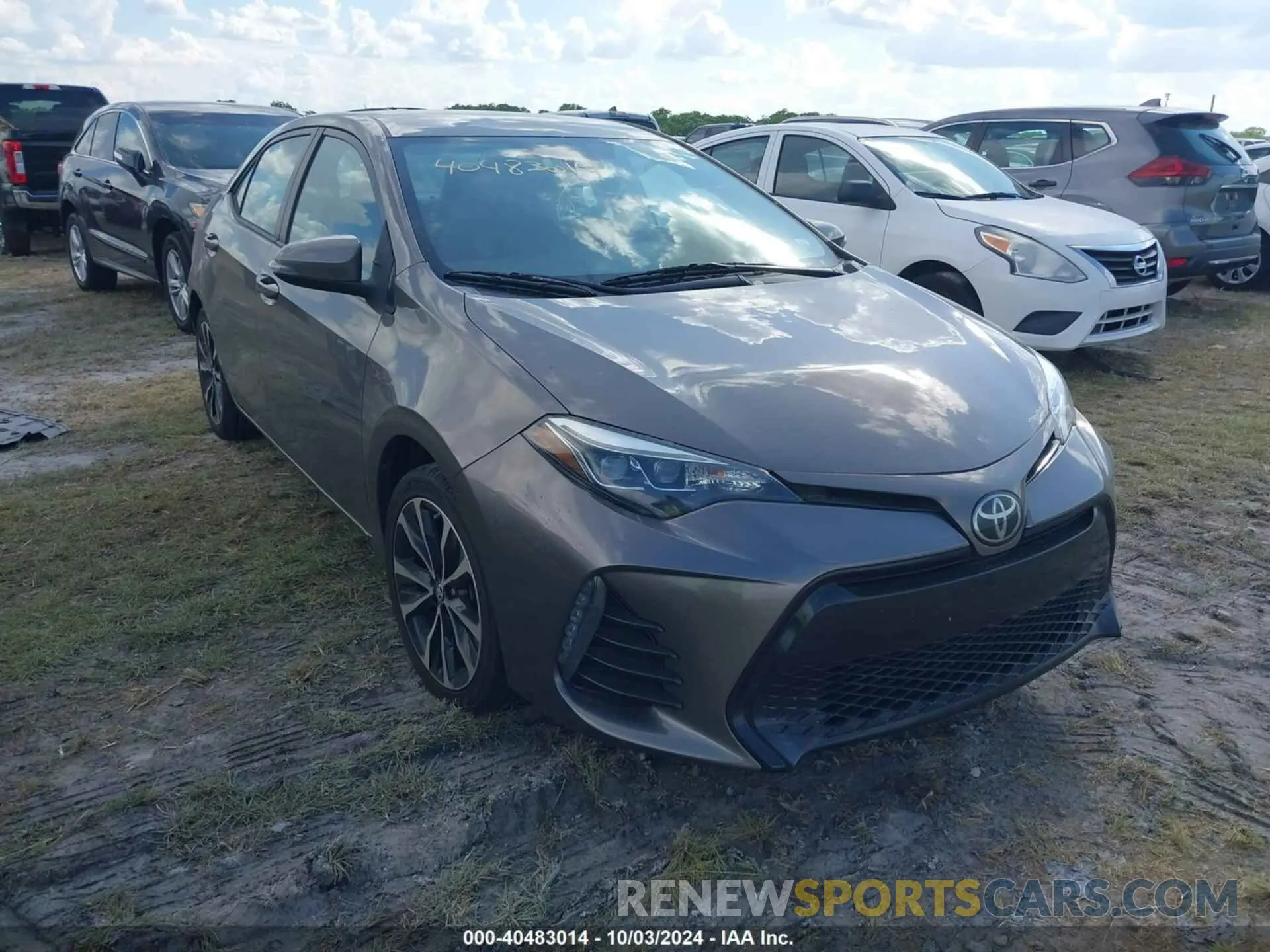 1 Фотография поврежденного автомобиля 5YFBURHEXKP865049 TOYOTA COROLLA 2019