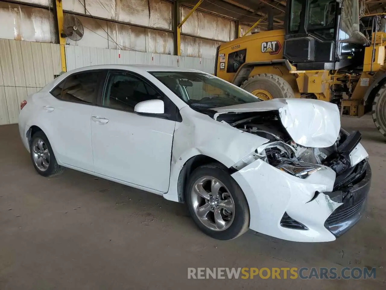 4 Photograph of a damaged car 5YFBURHEXKP866136 TOYOTA COROLLA 2019