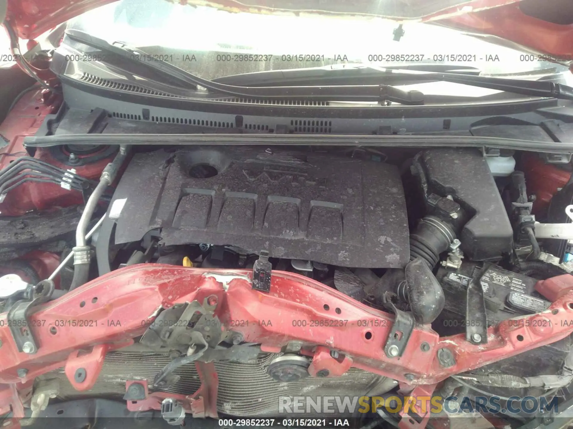 10 Photograph of a damaged car 5YFBURHEXKP867268 TOYOTA COROLLA 2019