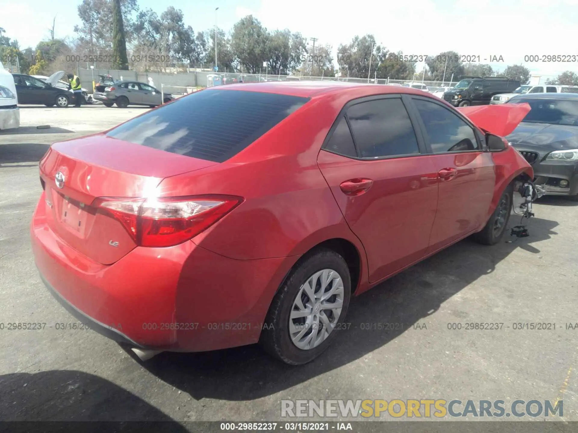 4 Photograph of a damaged car 5YFBURHEXKP867268 TOYOTA COROLLA 2019