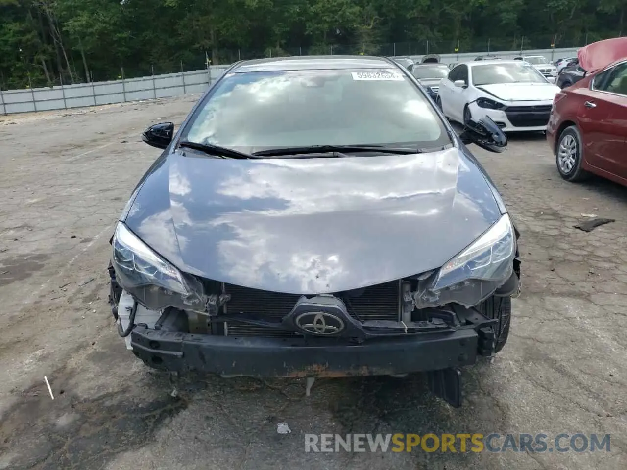 5 Photograph of a damaged car 5YFBURHEXKP872163 TOYOTA COROLLA 2019