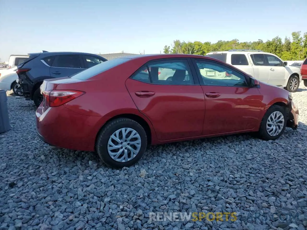 3 Photograph of a damaged car 5YFBURHEXKP872888 TOYOTA COROLLA 2019
