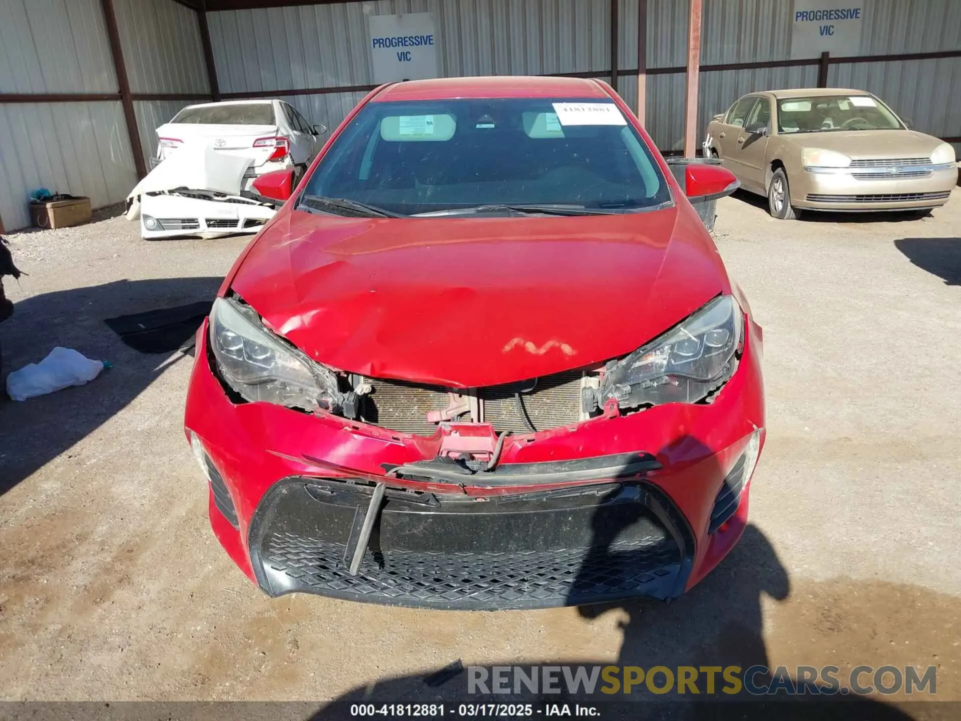 12 Photograph of a damaged car 5YFBURHEXKP884653 TOYOTA COROLLA 2019