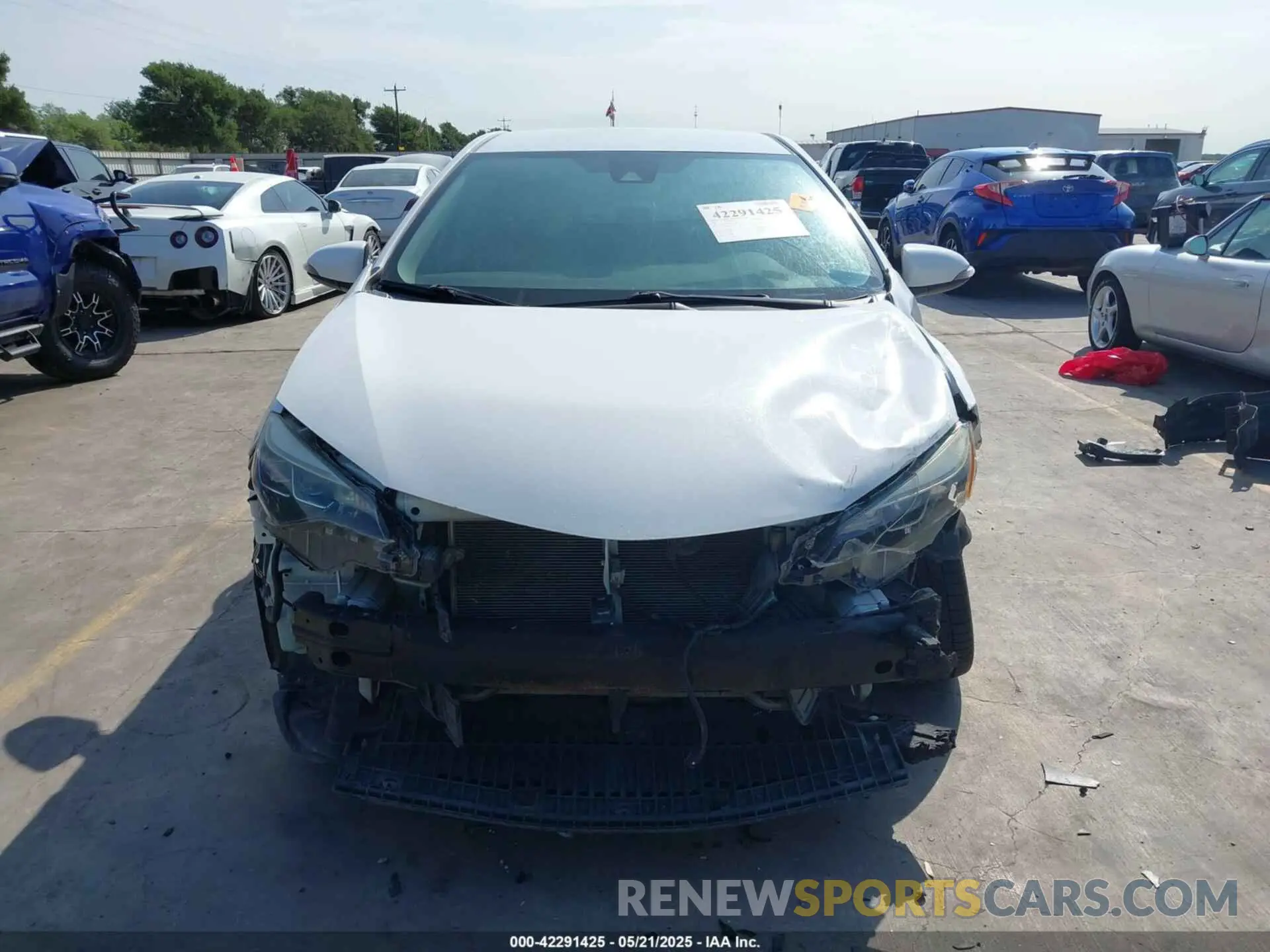 13 Фотография поврежденного автомобиля 5YFBURHEXKP885270 TOYOTA COROLLA 2019