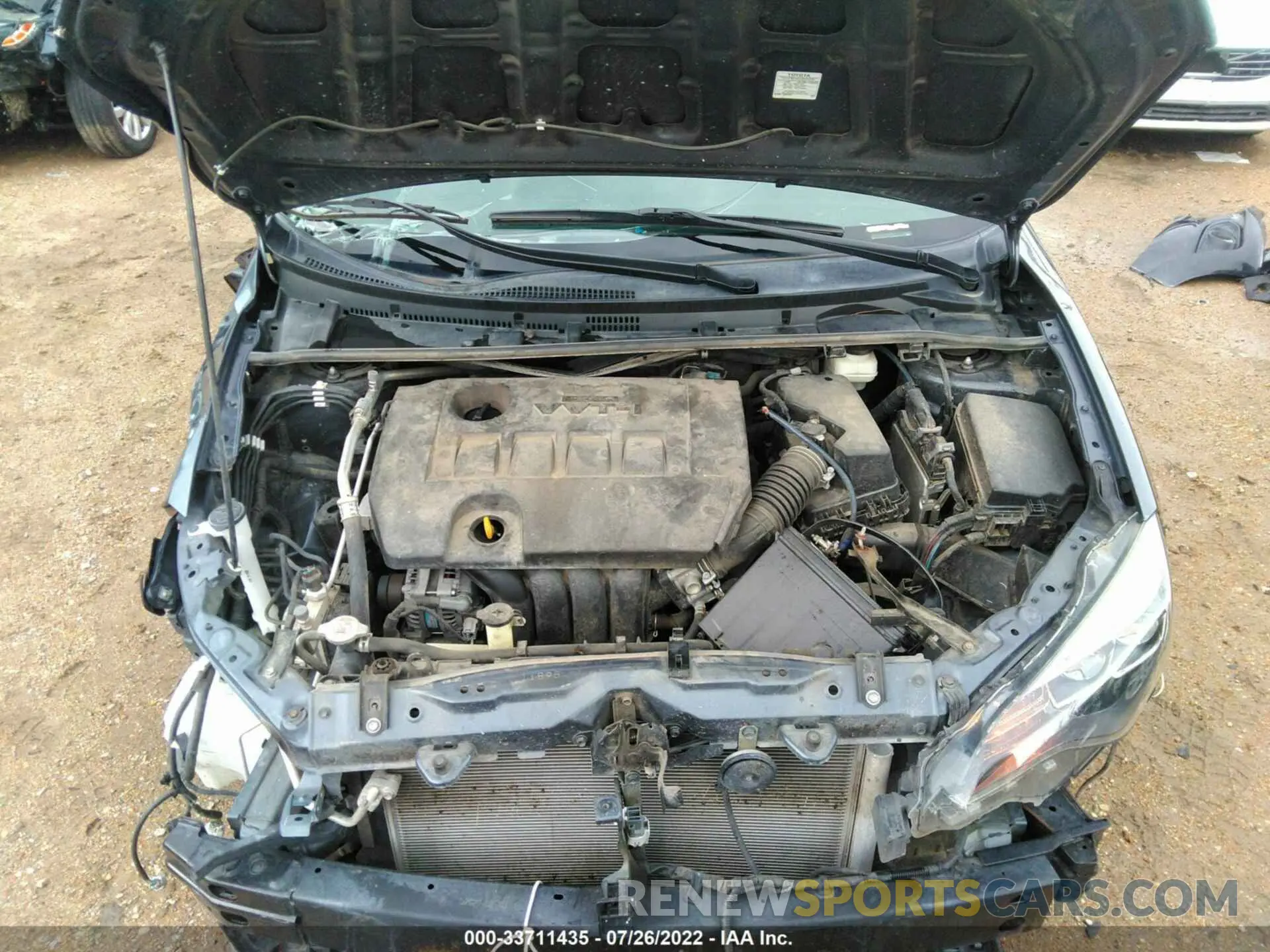 10 Фотография поврежденного автомобиля 5YFBURHEXKP887262 TOYOTA COROLLA 2019