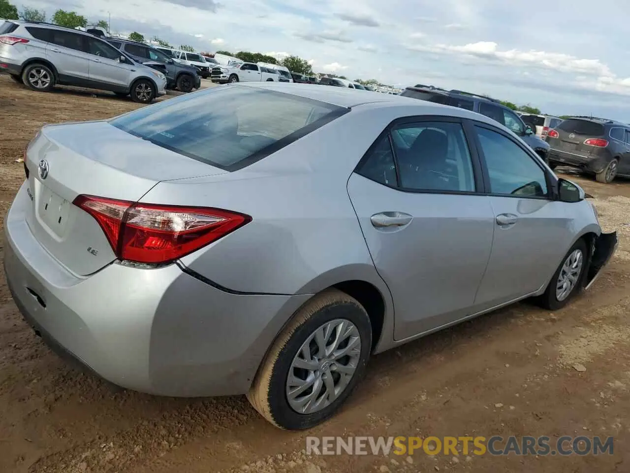 3 Photograph of a damaged car 5YFBURHEXKP898116 TOYOTA COROLLA 2019