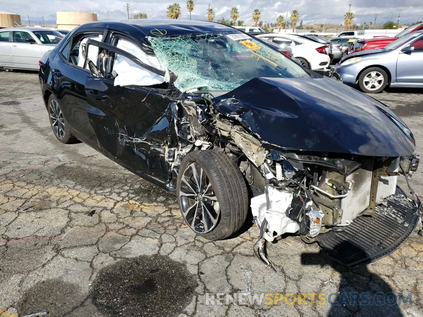 9 Photograph of a damaged car 5YFBURHEXKP899296 TOYOTA COROLLA 2019