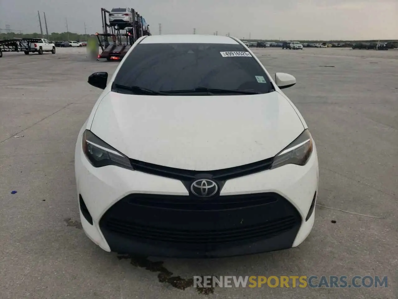 5 Photograph of a damaged car 5YFBURHEXKP902553 TOYOTA COROLLA 2019
