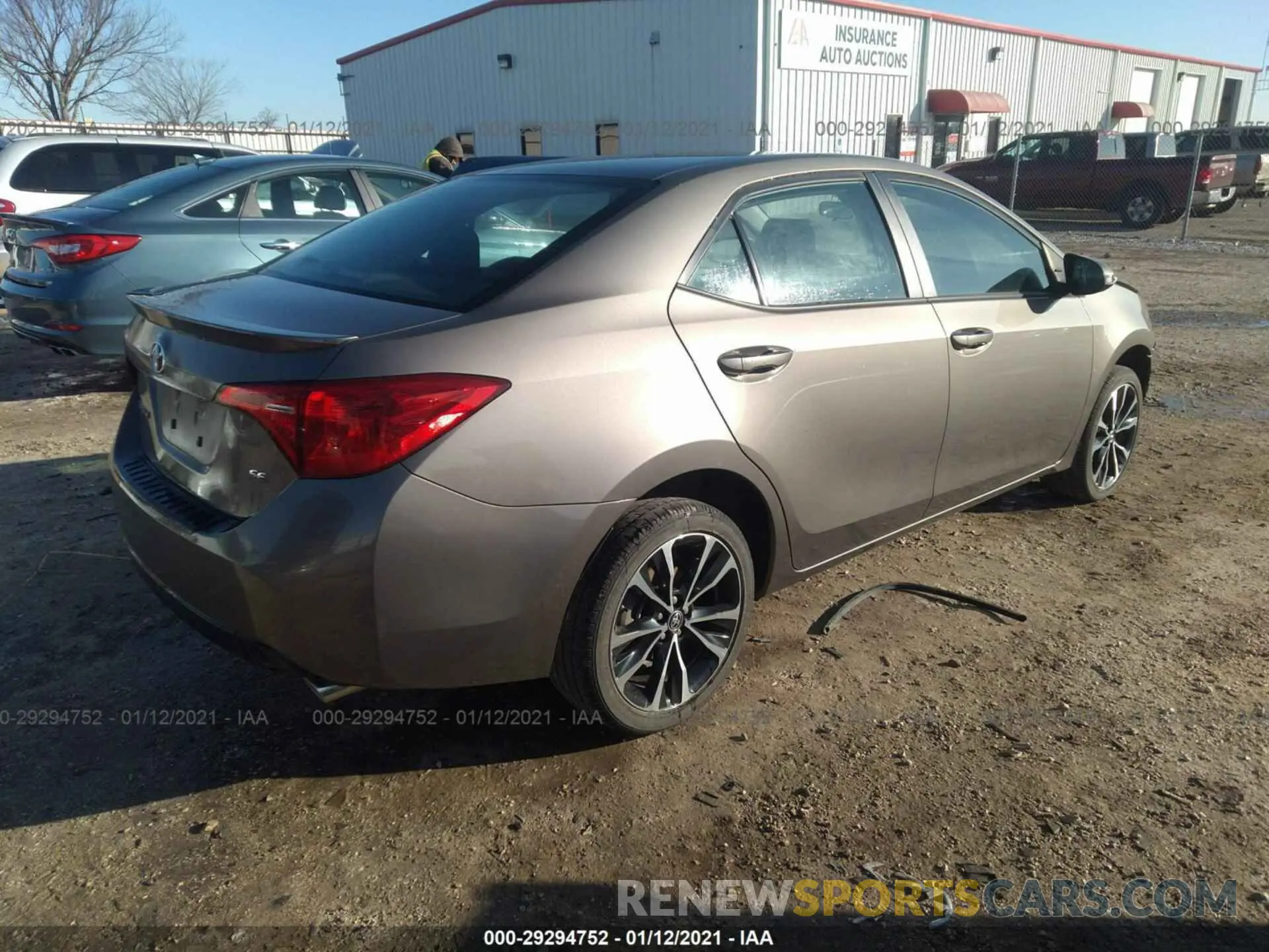 4 Photograph of a damaged car 5YFBURHEXKP903024 TOYOTA COROLLA 2019