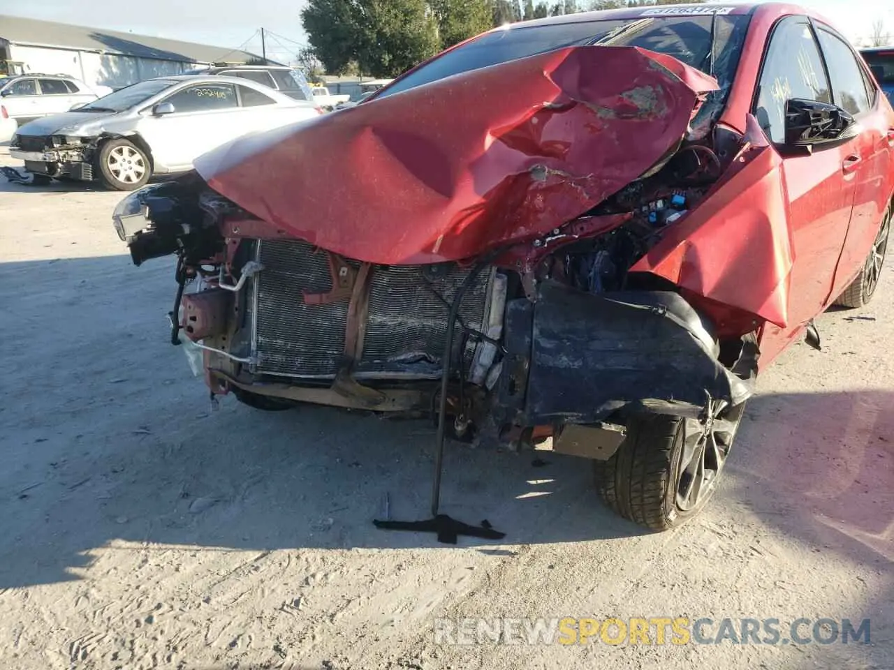 9 Фотография поврежденного автомобиля 5YFBURHEXKP906344 TOYOTA COROLLA 2019