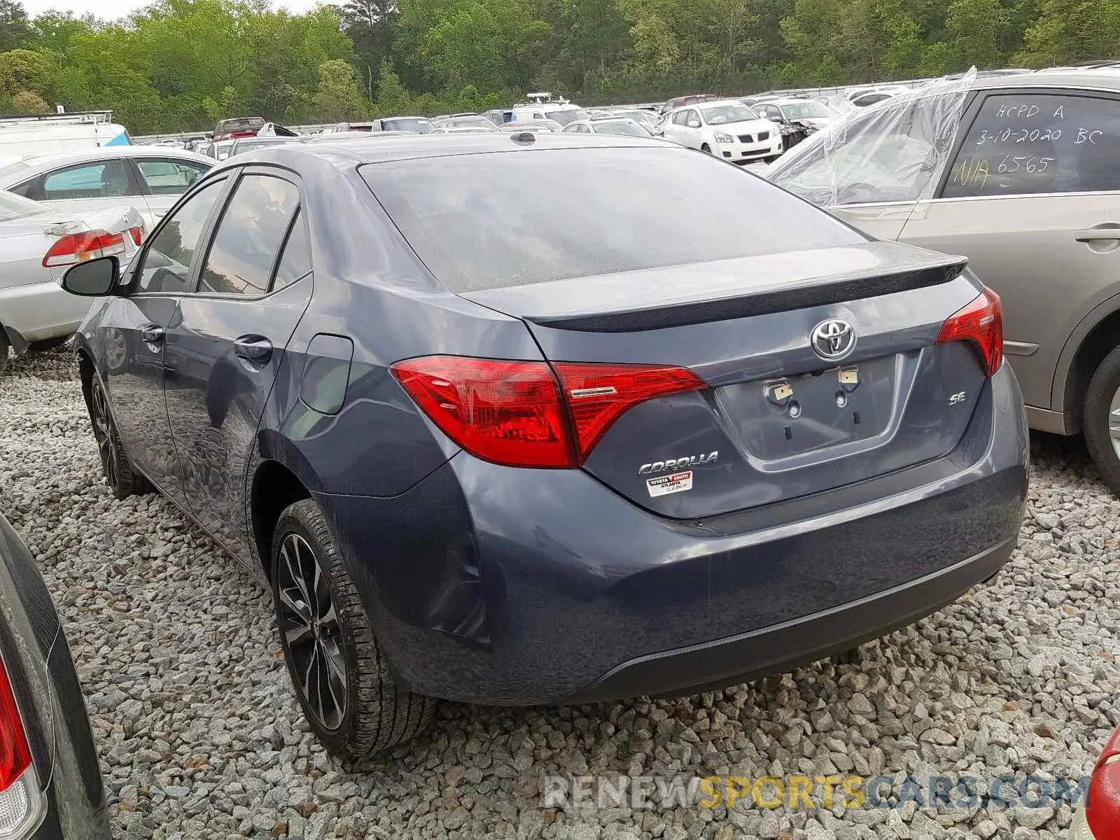 3 Photograph of a damaged car 5YFBURHEXKP916291 TOYOTA COROLLA 2019