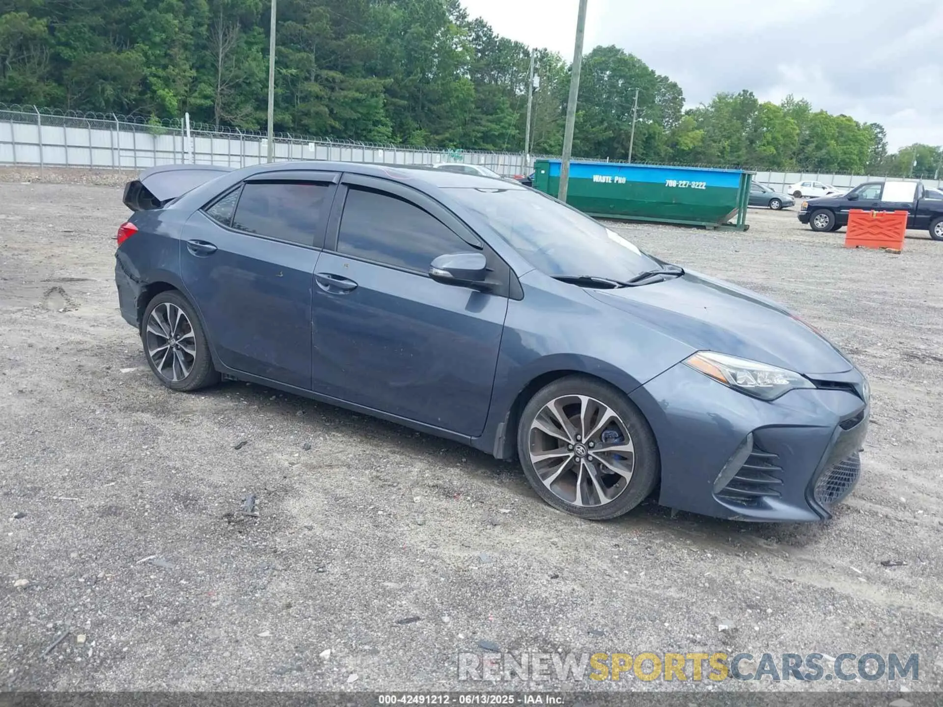 1 Photograph of a damaged car 5YFBURHEXKP926710 TOYOTA COROLLA 2019