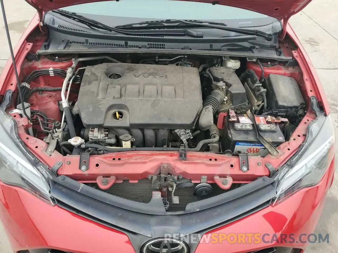11 Фотография поврежденного автомобиля 5YFBURHEXKP926951 TOYOTA COROLLA 2019