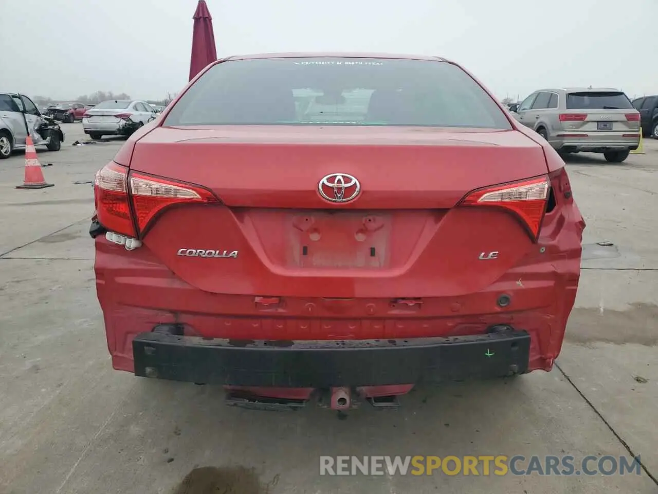 6 Фотография поврежденного автомобиля 5YFBURHEXKP926951 TOYOTA COROLLA 2019