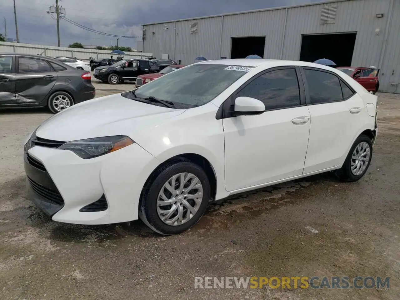 1 Photograph of a damaged car 5YFBURHEXKP934497 TOYOTA COROLLA 2019
