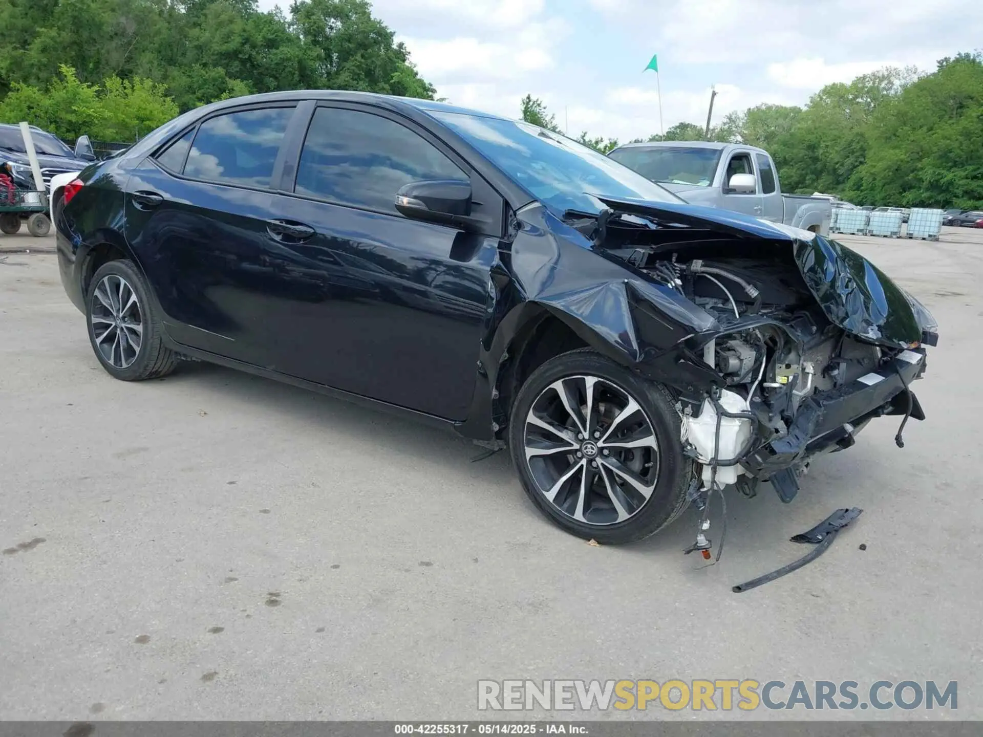 1 Фотография поврежденного автомобиля 5YFBURHEXKP943961 TOYOTA COROLLA 2019