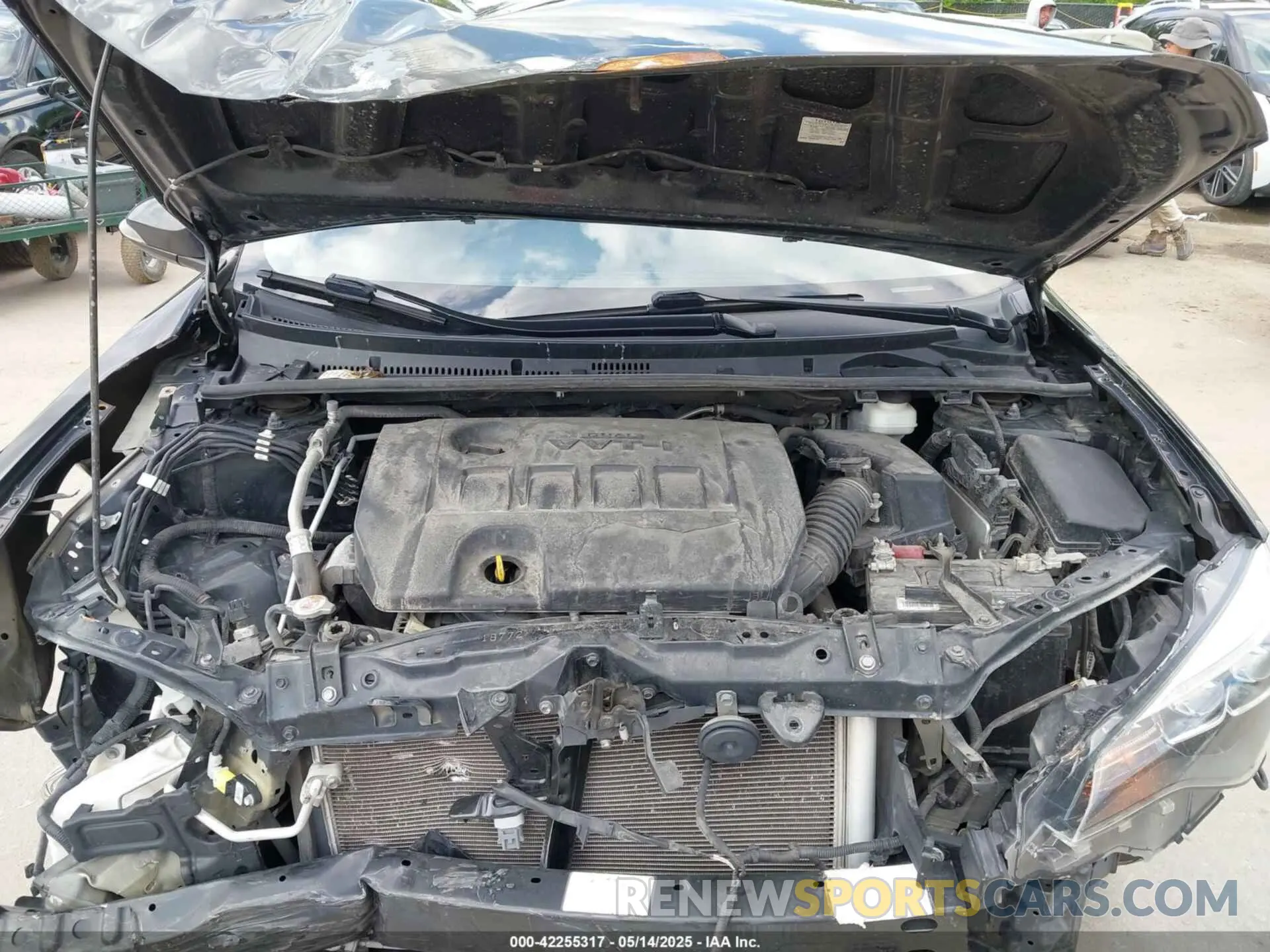 10 Фотография поврежденного автомобиля 5YFBURHEXKP943961 TOYOTA COROLLA 2019