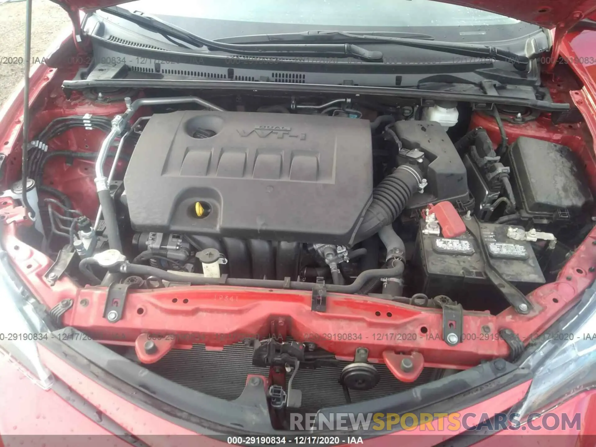 10 Photograph of a damaged car 5YFBURHEXKP944530 TOYOTA COROLLA 2019