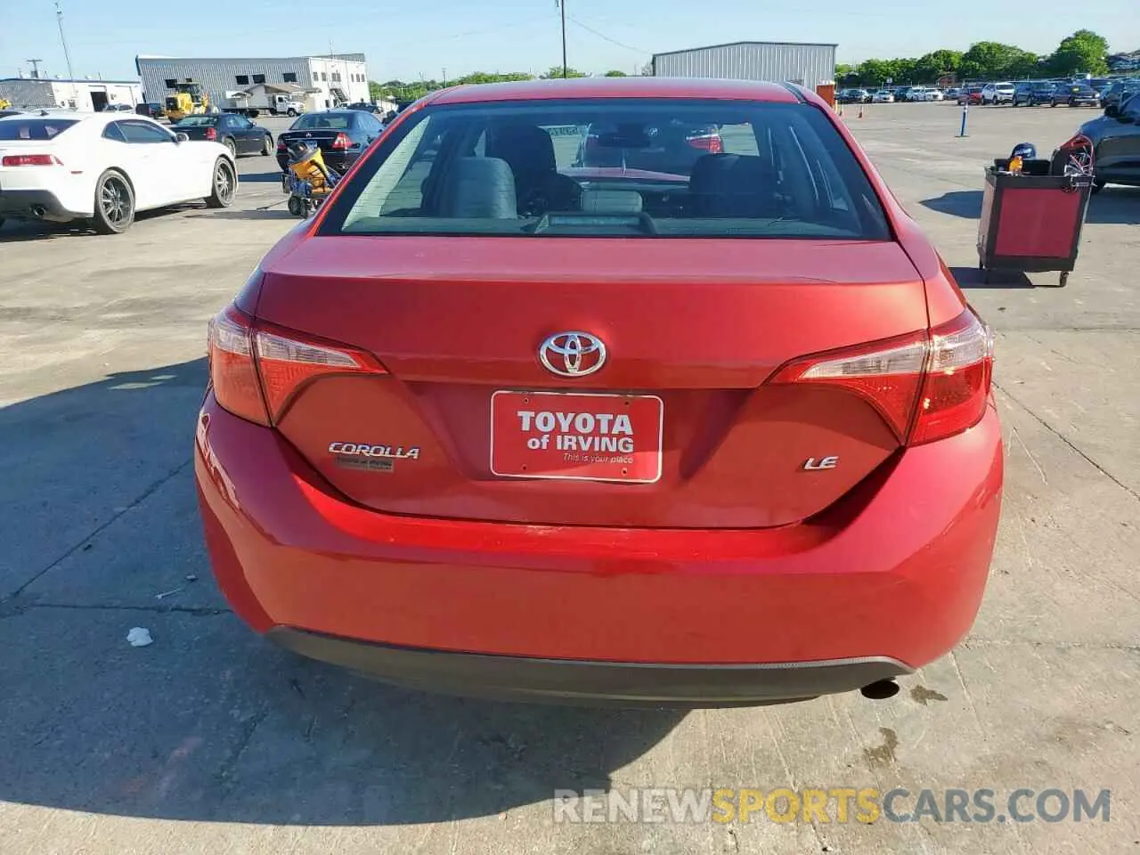 6 Фотография поврежденного автомобиля 5YFBURHEXKP944933 TOYOTA COROLLA 2019