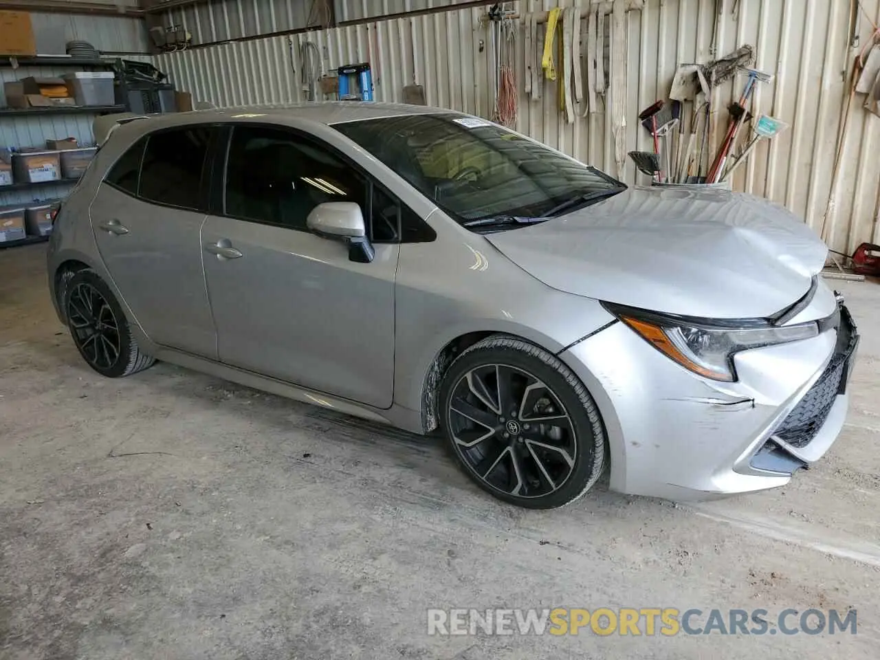 4 Photograph of a damaged car JTNK4RBE0K3020112 TOYOTA COROLLA 2019