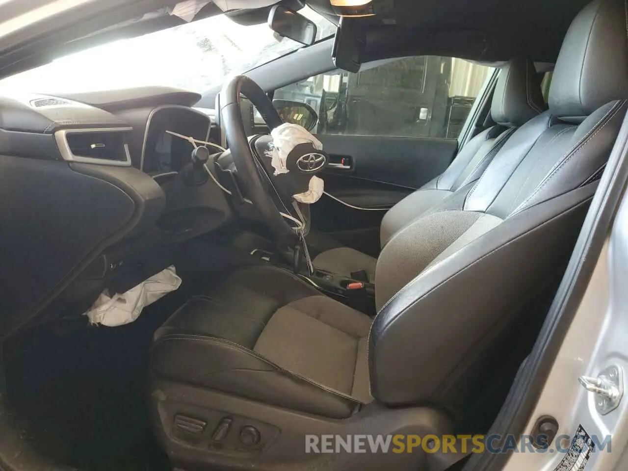 7 Photograph of a damaged car JTNK4RBE0K3020112 TOYOTA COROLLA 2019