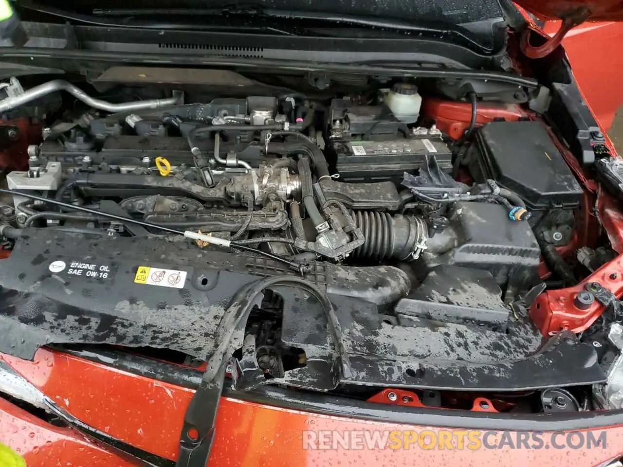 12 Photograph of a damaged car JTNK4RBE0K3021471 TOYOTA COROLLA 2019